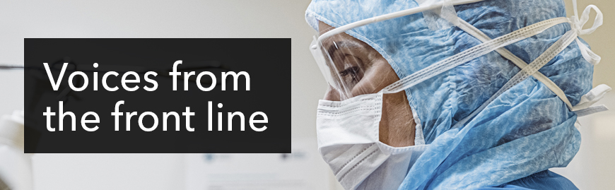 Voices from the front line Voices from the front line